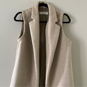 Long Wool Vest